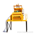 Twin-Shaft JS500 Concrete Mixer